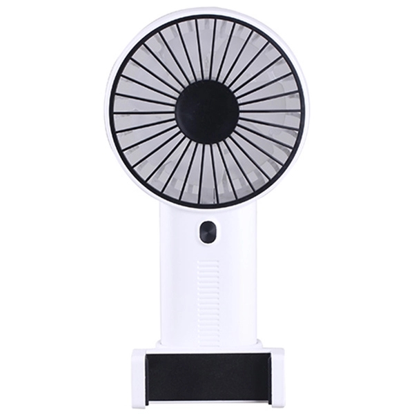Electric Handhold Fan with Phone Holder - Image 3