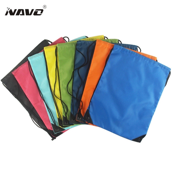 Drawstring backpack with reinforced corners - Image 2
