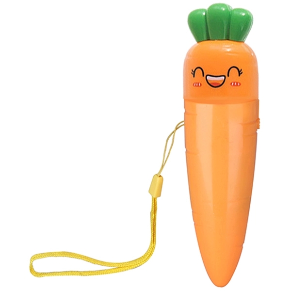USB Carrot Shaped Fan with Lanyard - Image 2