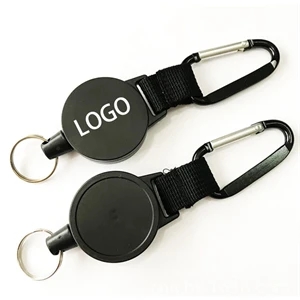 Easy Pull Outdoor Travel Retractable Keychain