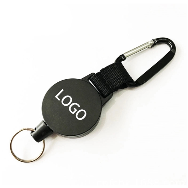 Easy Pull Outdoor Travel Retractable Keychain - Image 2