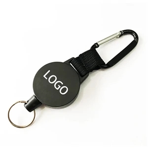 Easy Pull Outdoor Travel Retractable Keychain