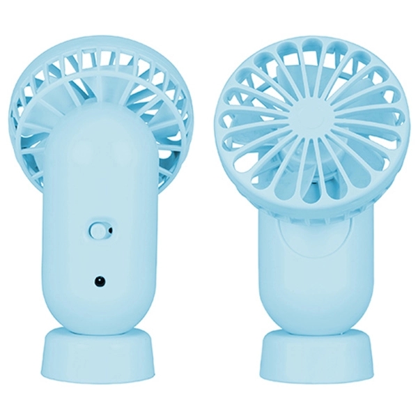 Rechargeable Pill Shaped Mini Handheld Fan - Image 2