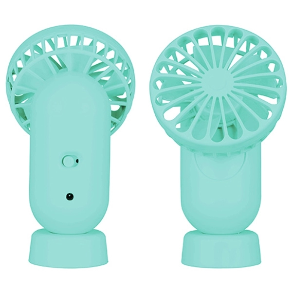 Rechargeable Pill Shaped Mini Handheld Fan - Image 3