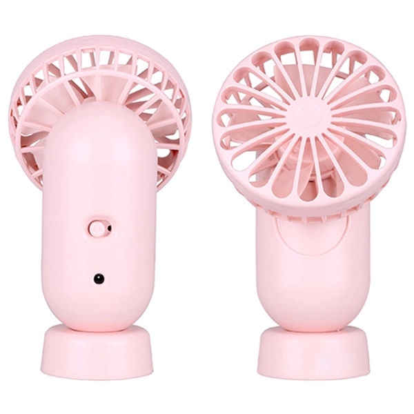 Rechargeable Pill Shaped Mini Handheld Fan - Image 4