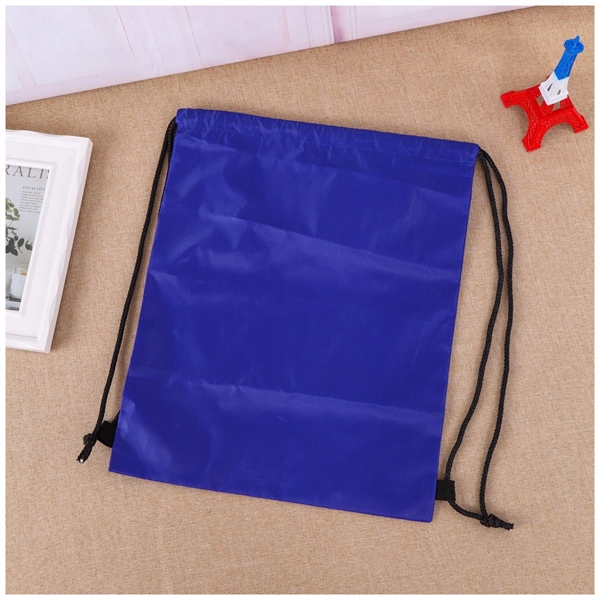 Wholesale 210D Polyester Polyester Drawstring Backpack - Image 4