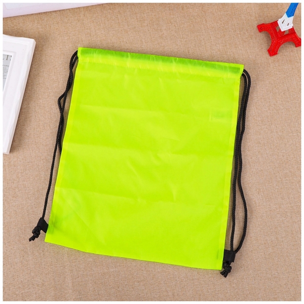 Wholesale 210D Polyester Polyester Drawstring Backpack - Image 5
