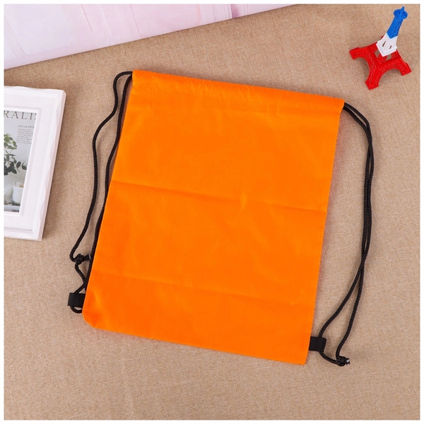 Wholesale 210D Polyester Polyester Drawstring Backpack - Image 6