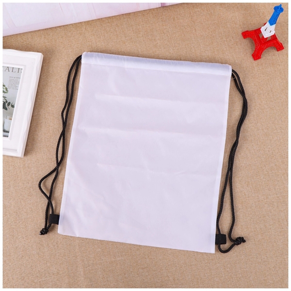 Wholesale 210D Polyester Polyester Drawstring Backpack - Image 7
