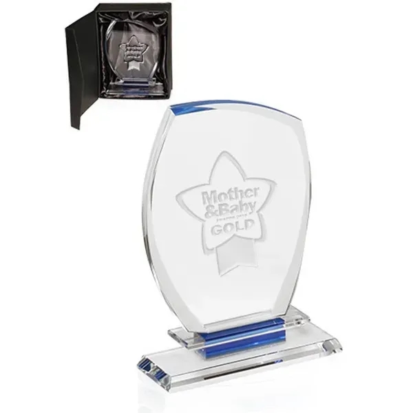 Blue Accent Glass Awards - Image 1