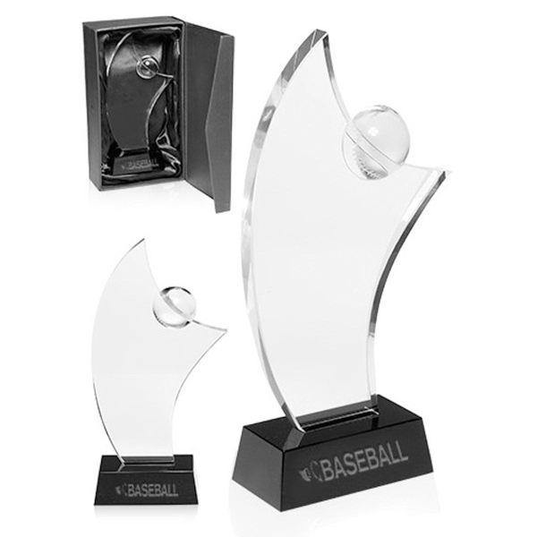 Baseball Crystal Glass Awards - Image 1