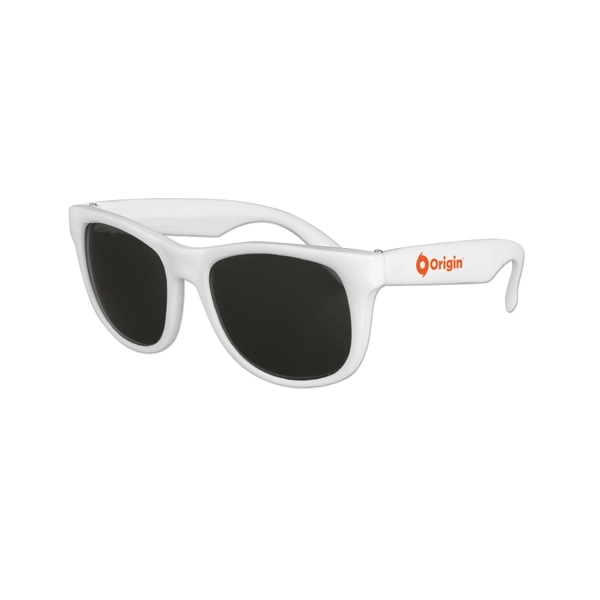 Kids Classic Solid Color Sunglasses - Image 2