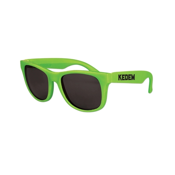 Kids Classic Solid Color Sunglasses - Image 3