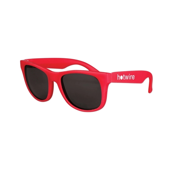 Kids Classic Solid Color Sunglasses - Image 5