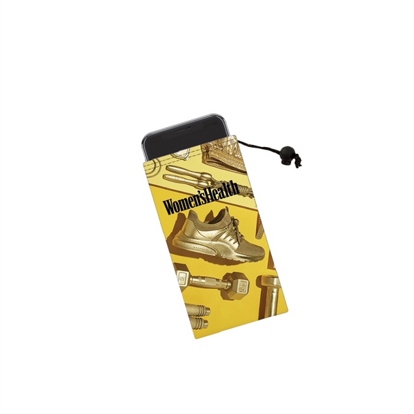 Sunglass/Cell Phone Microfiber Cloth Pouch - Image 2