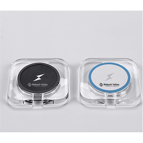 Fast Speed Charger Qi-Enabled Wireless Charging Pad - Square