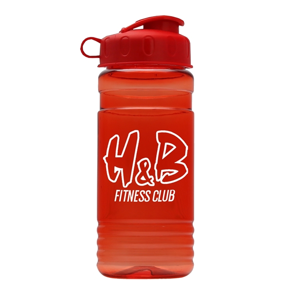 20 Oz. Recycled PETE Bottle With Flip Top Lid - Image 5
