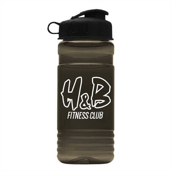 20 Oz. Recycled PETE Bottle With Flip Top Lid - Image 6