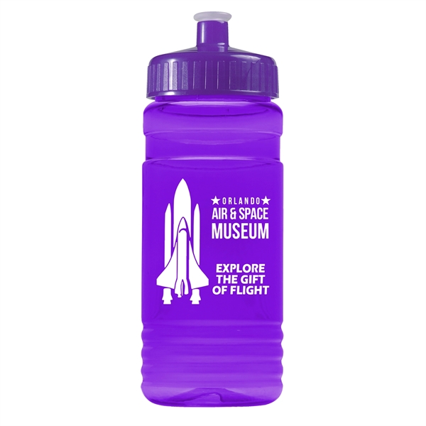 20 Oz. Recycled PETE Bottle With Pull Pull Lid - Image 6