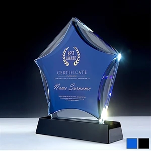 Stunning Crystal Star Award