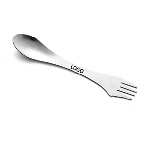 Stainless Steel 3 in 1 Cutlery Knife Fork Spoon Tableware