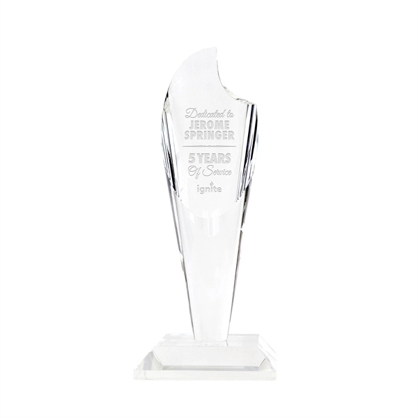 Optical Crystal Torch Award - Image 1