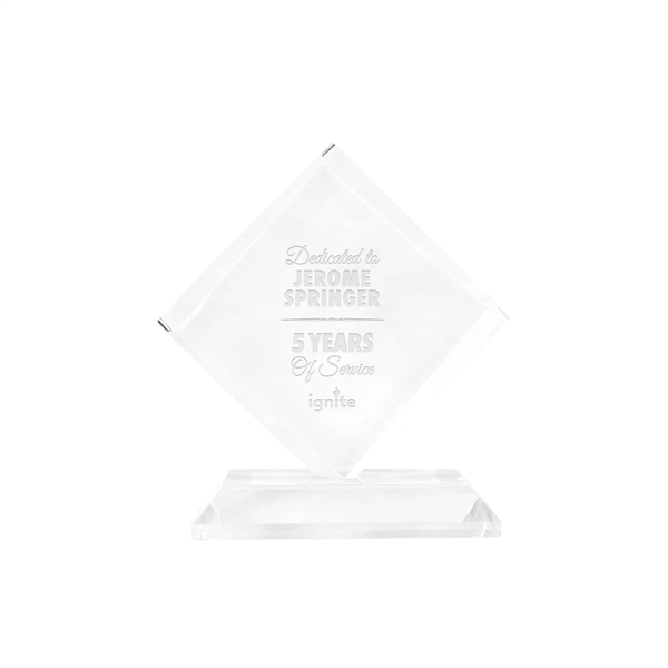 Diamond Optical Crystal Award - Image 1
