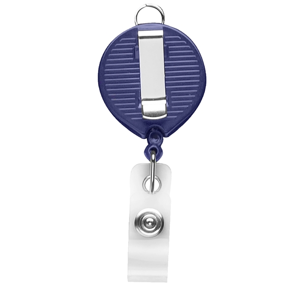 Large Face Badge Reel w/Lanyard Attachement (solid colors) - Image 3