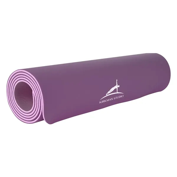 Two-Tone Double Layer Yoga Mat - Image 2