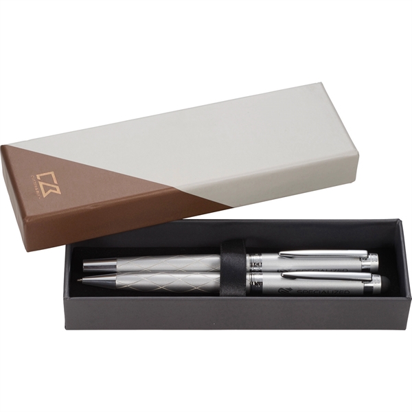 Cutter & Buck® Bainbridge Quilted Pen Set - Image 3