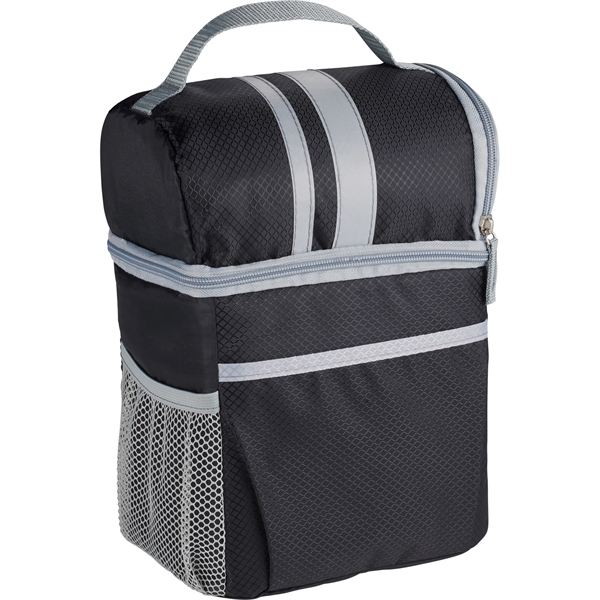 Double Compartment Lunch Cooler - Image 2