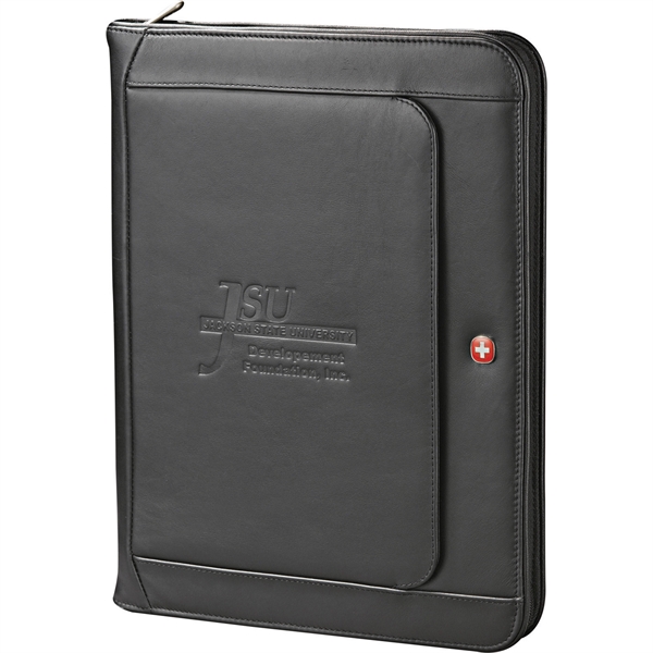 Wenger® Exec Leather Zippered Padfolio Bundle Set - Image 3