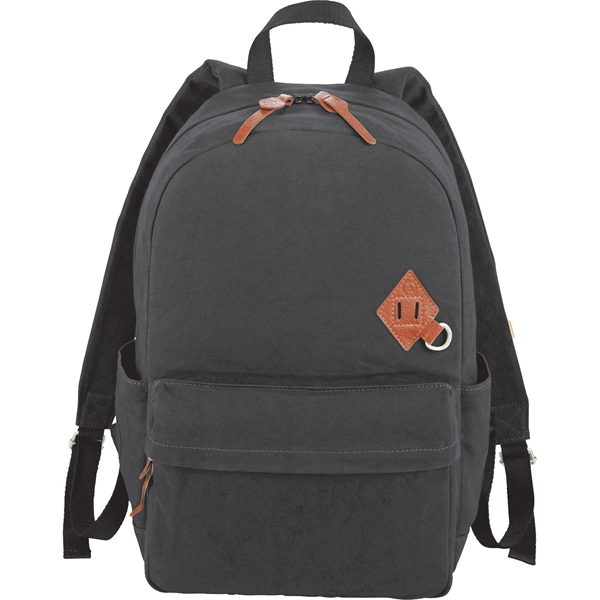 Alternative® Basic 15" Cotton Computer Backpack - Image 2