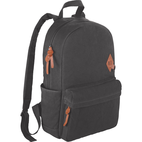 Alternative® Basic 15" Cotton Computer Backpack - Image 3