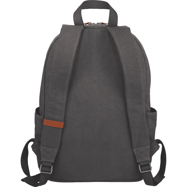 Alternative® Basic 15" Cotton Computer Backpack - Image 4