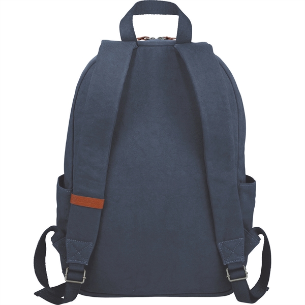 Alternative® Basic 15" Cotton Computer Backpack - Image 6
