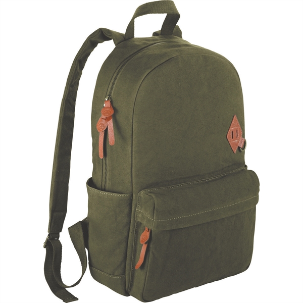 Alternative® Basic 15" Cotton Computer Backpack - Image 13