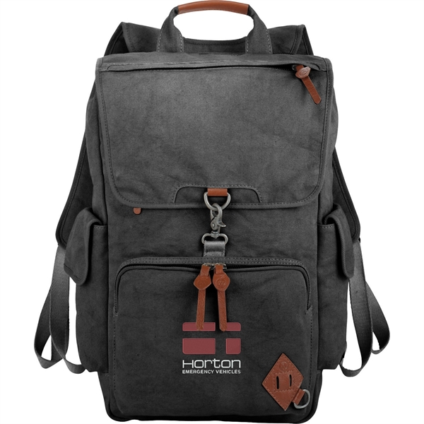 Alternative® Deluxe 17" Cotton Computer Backpack - Image 1