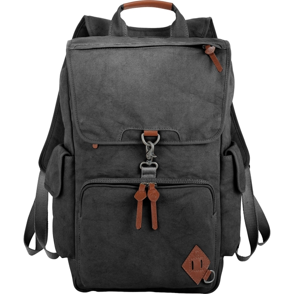 Alternative® Deluxe 17" Cotton Computer Backpack - Image 2