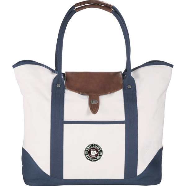 Cutter & Buck® Legacy Cotton Canvas Boat Tote - Image 1