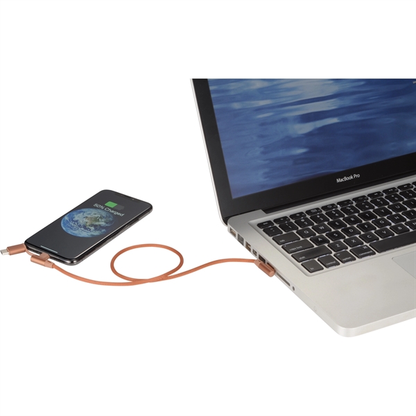 Abruzzo 3-in-1 Charging Cable w/ Pouch - Image 7