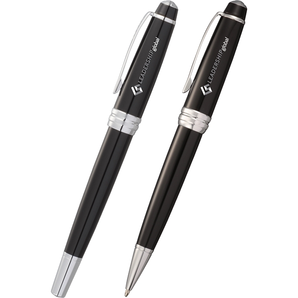 Cross® Bailey Black Lacquer Pen Set - Image 1