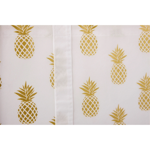 Pineapple Laminated Grocery Tote - Image 2