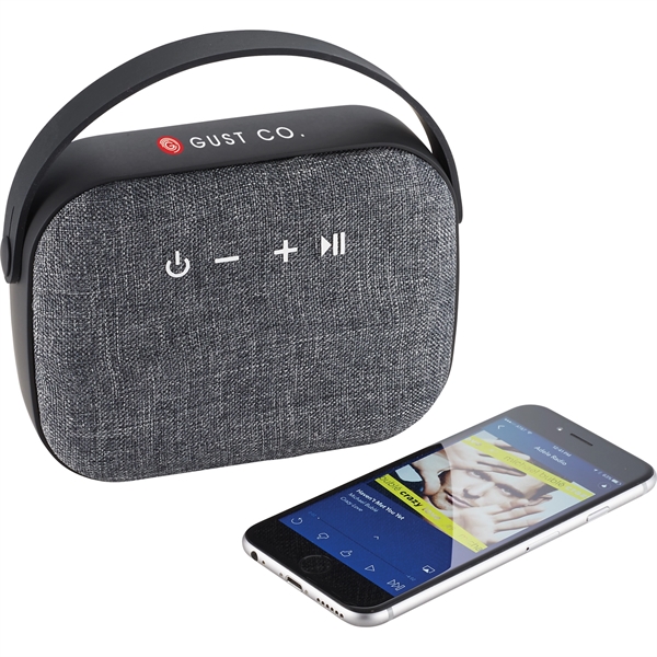 Woven Fabric Bluetooth Speaker - Image 1