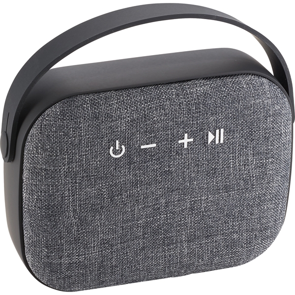 Woven Fabric Bluetooth Speaker - Image 4