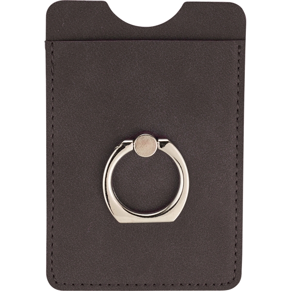 RFID Premium Phone Wallet with Ring Holder - Image 1
