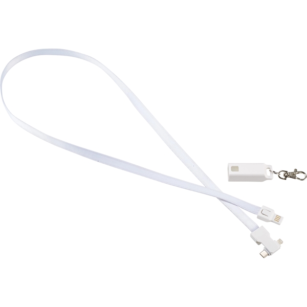 Trace 3-in-1 Charging Cable with Lanyard - Image 5