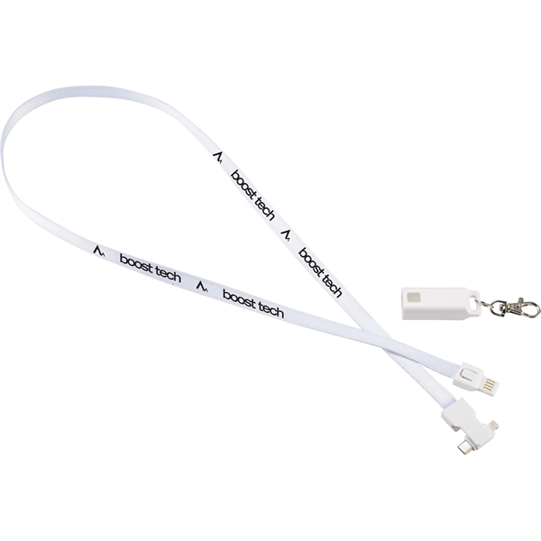 Trace 3-in-1 Charging Cable with Lanyard - Image 9