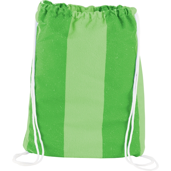 Microfiber Beach Blanket with Drawstring Pouch - Image 5