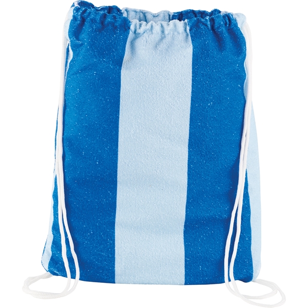 Microfiber Beach Blanket with Drawstring Pouch - Image 9